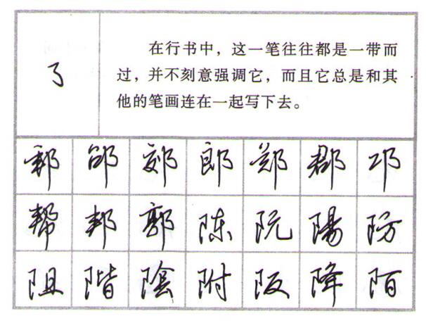 行楷入门28个基本笔画,每天20分钟行楷自学速成