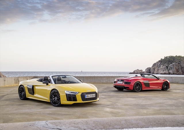 「奥迪」全新“奥迪R8Spider”售价为155万的敞篷跑车喜欢吗？
