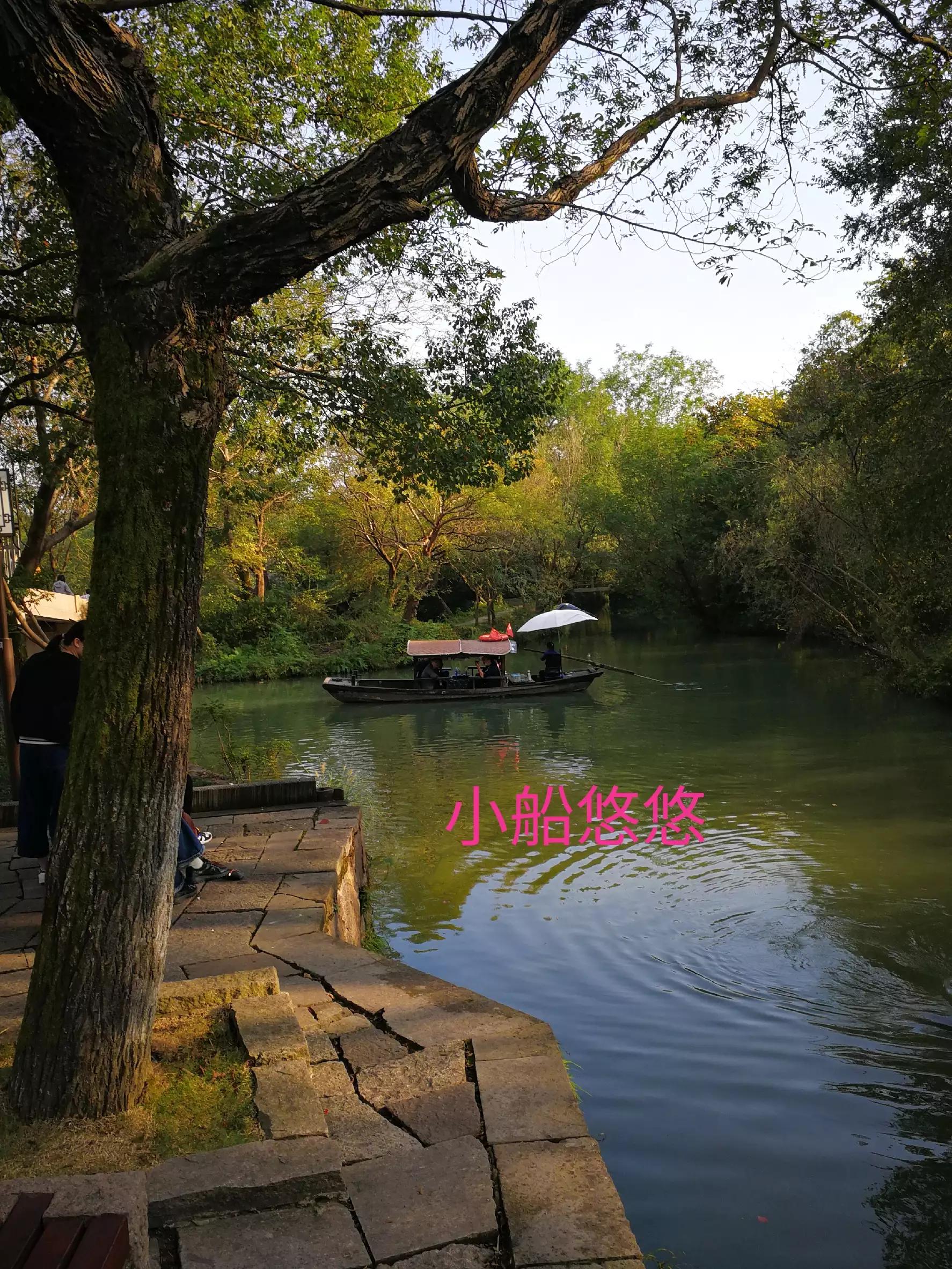 游览杭州西溪湿地，荡漾在四通八达的河道上，沁人心脾，一起看看