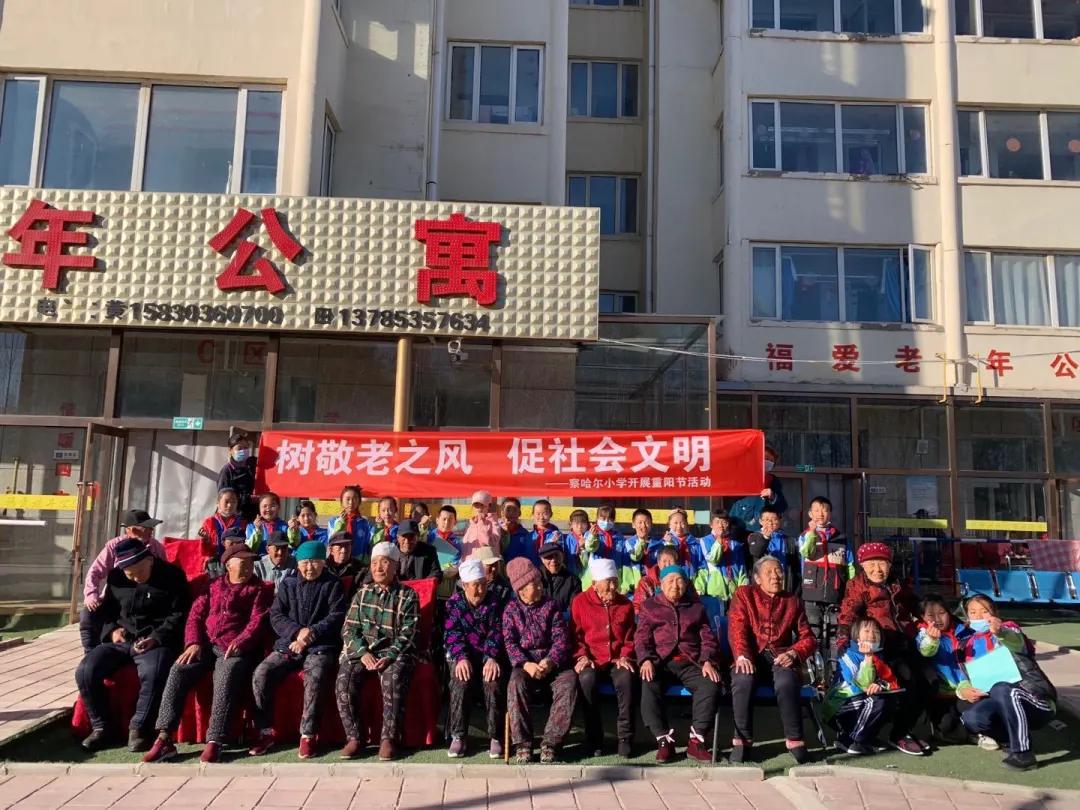 树敬老之风促社会文明视频,重阳节敬老爱幼公益活动收获
