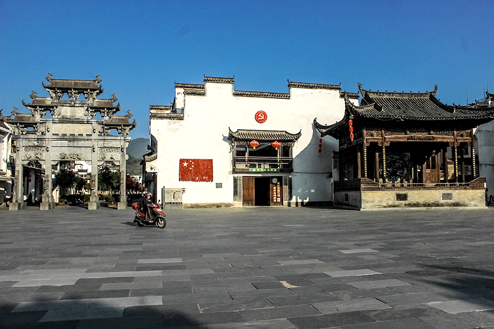 婺源不为人知徽派古村落,婺源江湾汪口古村
