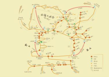 黄山西海大峡谷美丽景色,黄山西海大峡谷梦幻景区