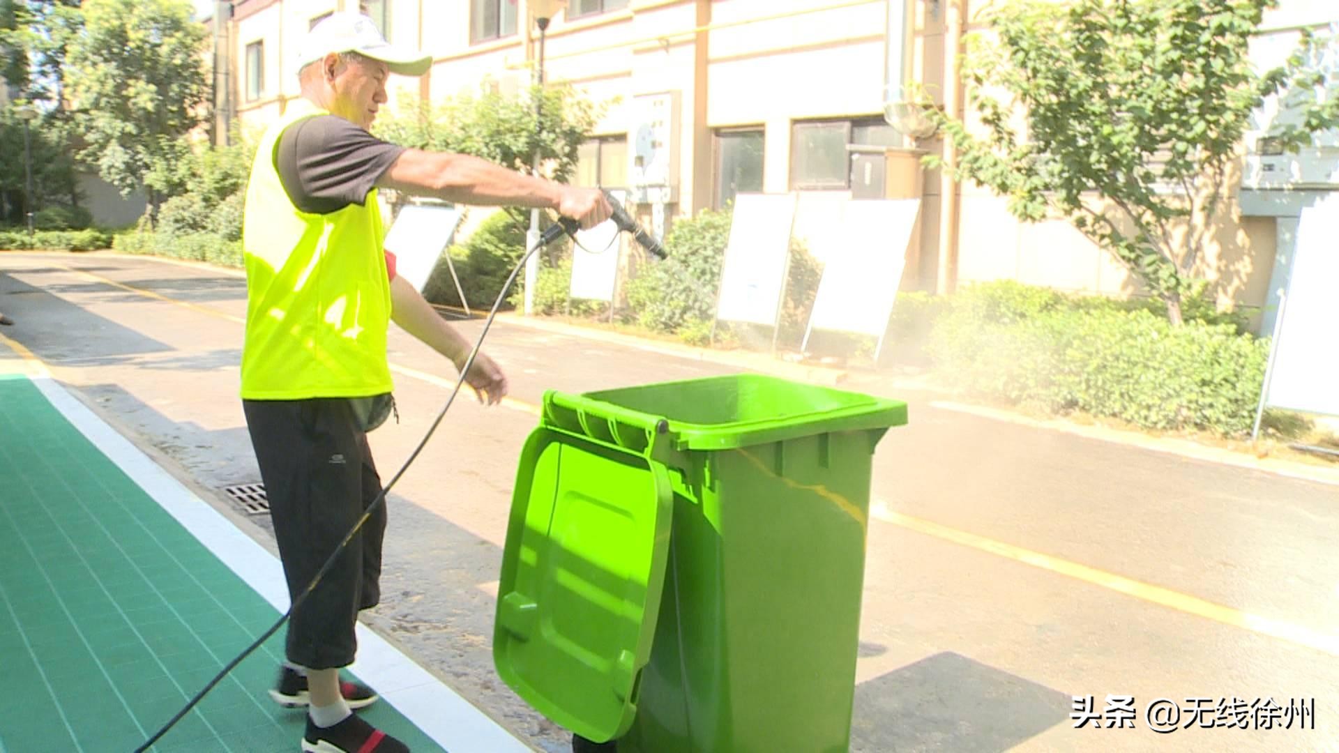 垃圾分类进小区：徐州市鼓楼区煌庭棕榈湾小区成“榜样”