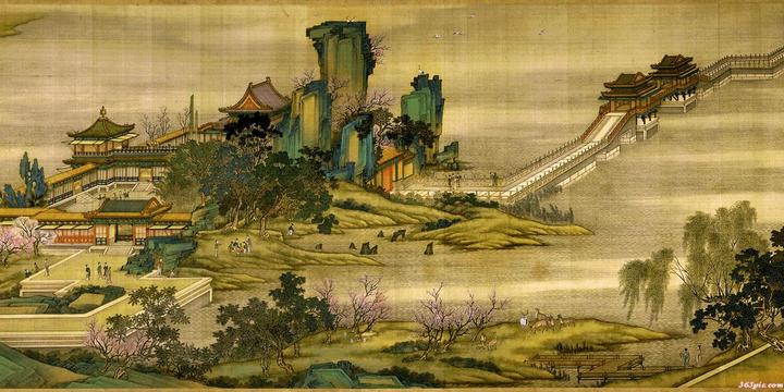 高清清明上河图全景长图下载,清明上河图全卷完整版