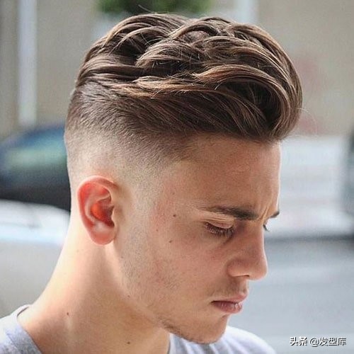 干练清爽的男士短发样式,精简发型男短发