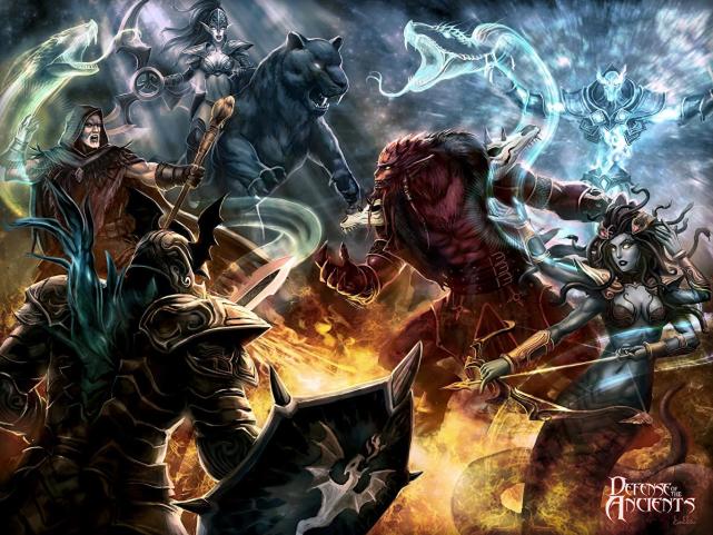 魔兽争霸3流派介绍图,魔兽争霸3的基础操作