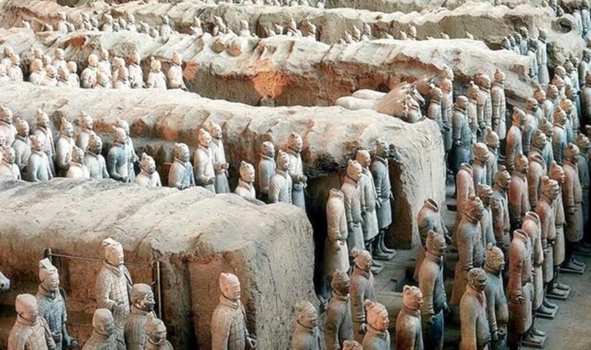 秦始皇兵马俑出土表明什么是秦军,秦始皇陵兵马俑秦军