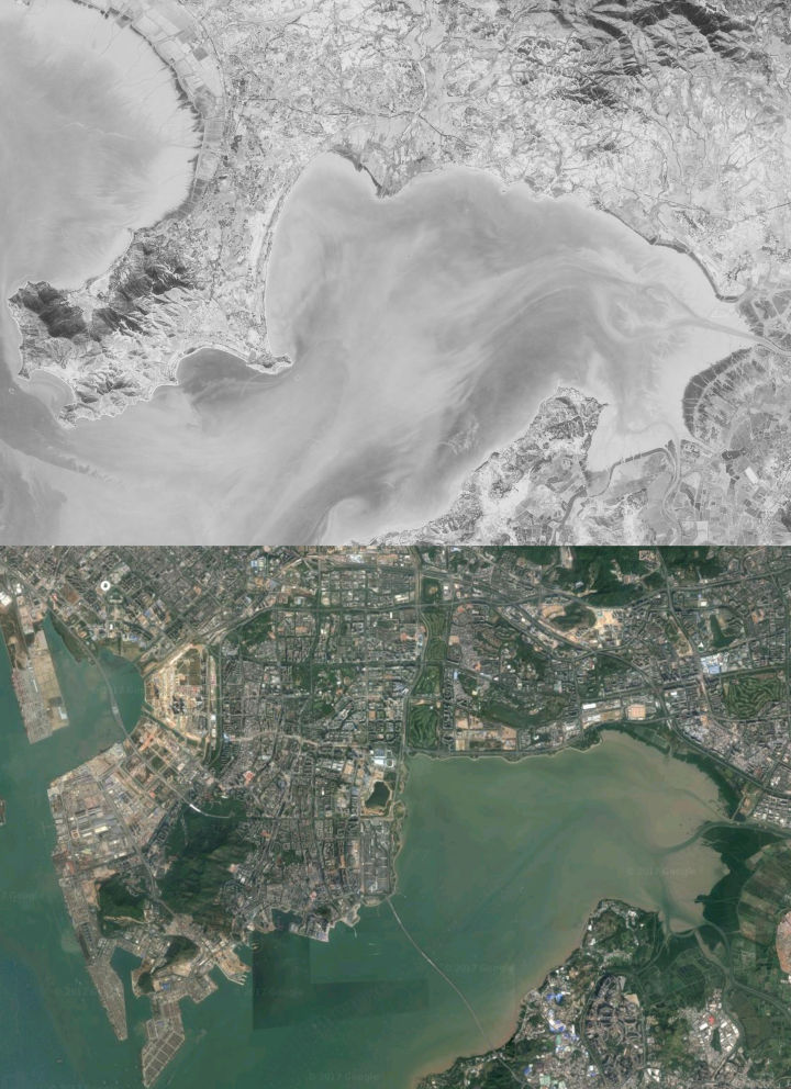 十年前的农村卫星地图,能看到家乡30年前实景的地图