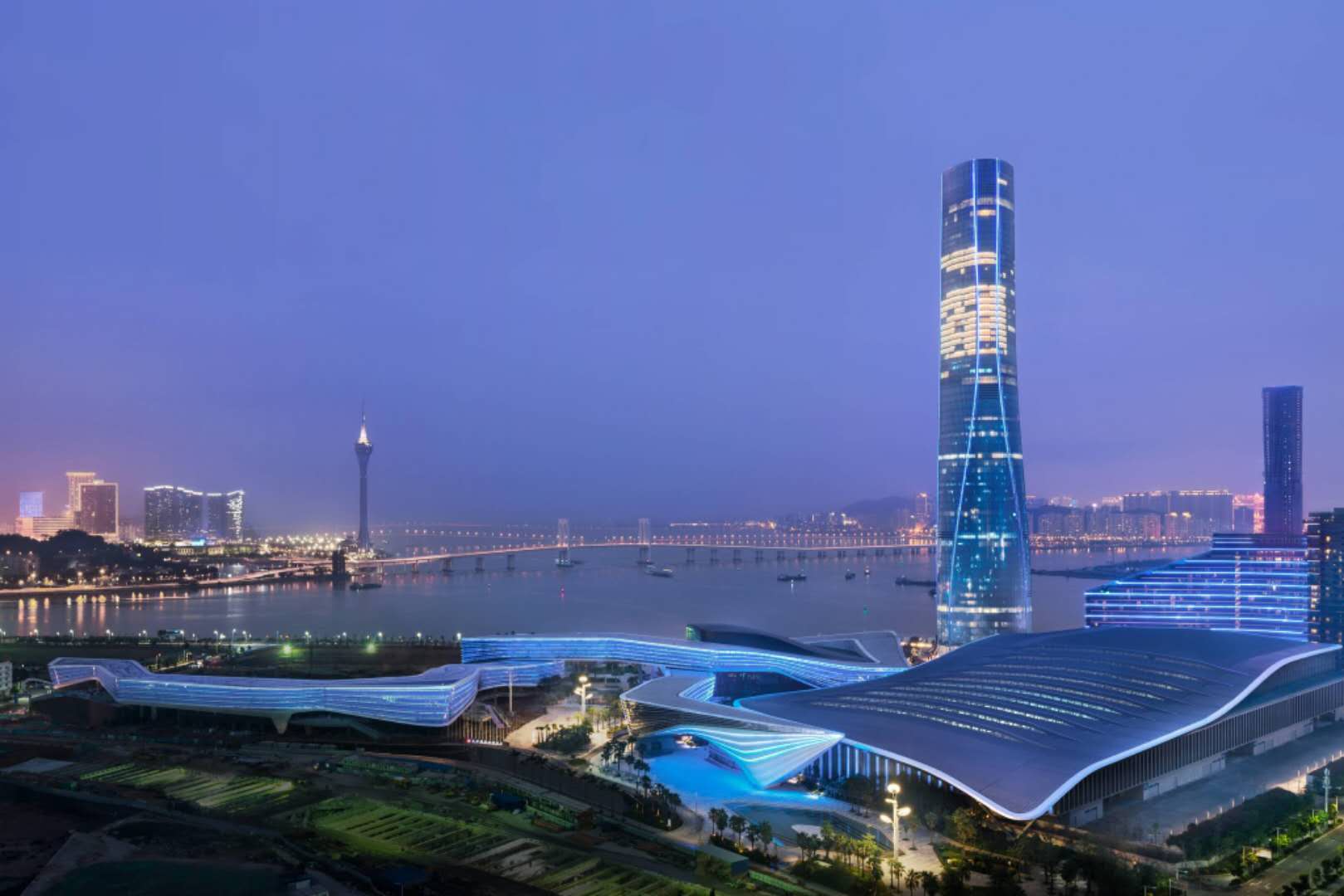 珠海能看到澳门烟花夜景的酒店,珠海哪个酒店可以看澳门夜景景点