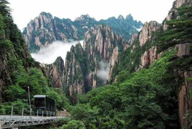 黄山西海大峡谷美丽景色,黄山西海大峡谷梦幻景区