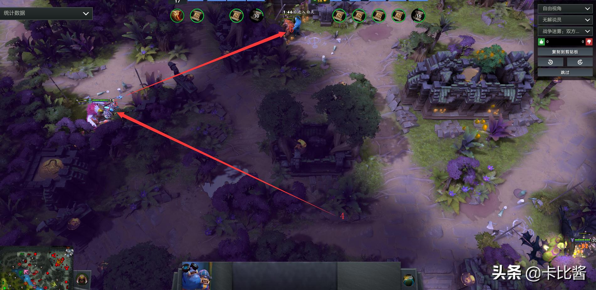 法师克星，经济压制，DOTA27.25b敌法师攻略