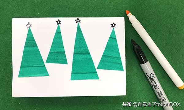 3d立体圣诞树贺卡的制作方法,怎么做简单易学的圣诞树立体贺卡