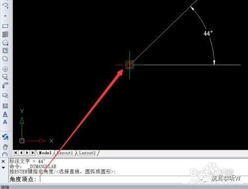 07版cad怎么进行钝角标注,cad标注尺寸如何自动识别角