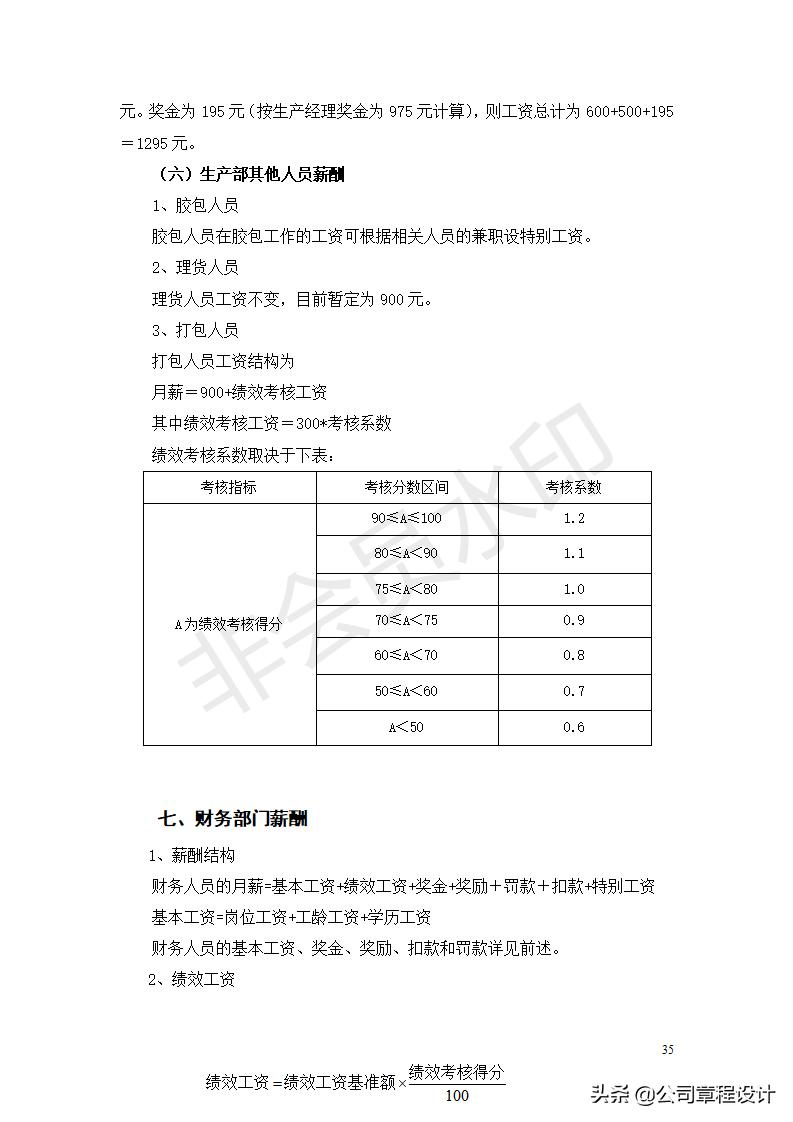 员工薪酬计算公式大全,公司薪酬管理方案岗位系数