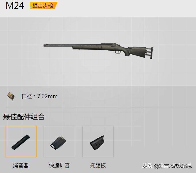 刺激战场消音最快的枪,刺激战场装消音器声音最小的枪