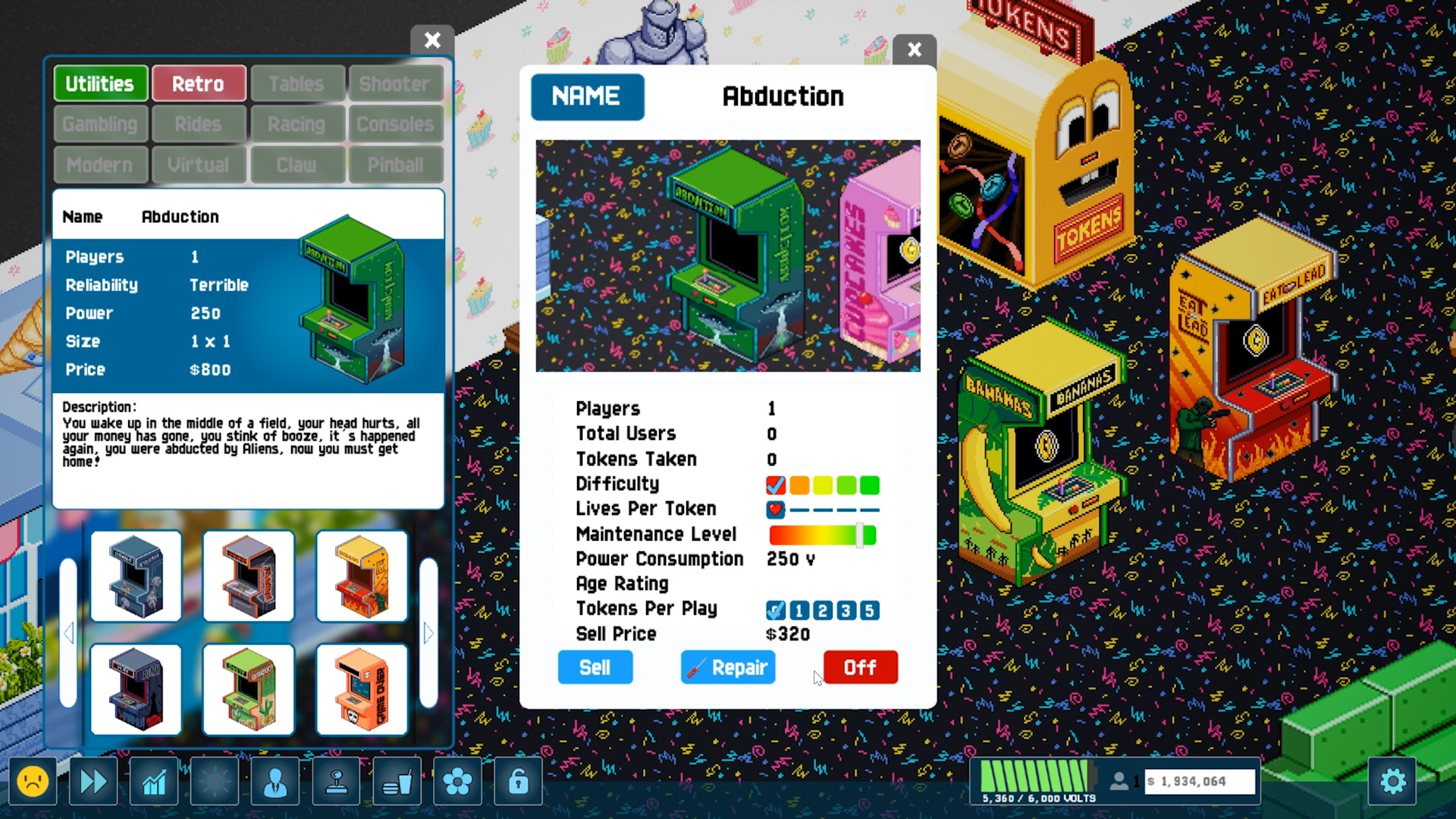 《ArcadeTycoon》：是否曾经想建立属于自己的街机帝国？